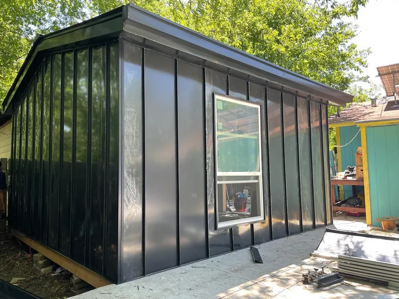 Black standing seam metal wall panels for Roof Inspection in Gardnerville Ranchos