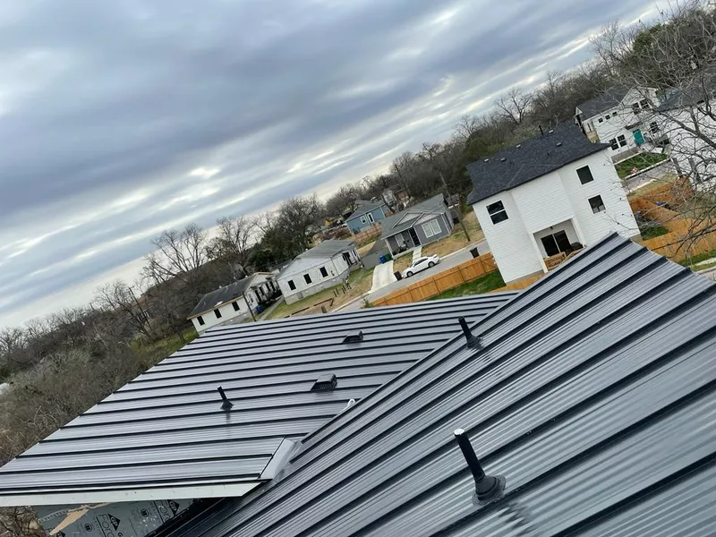 Standing seam metal roof panels with vents for Skylight Repair in Gardnerville Ranchos